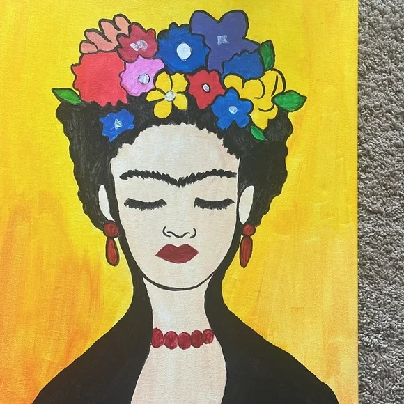 Frida Kahlo Canvas Art - Picture 2 of 5